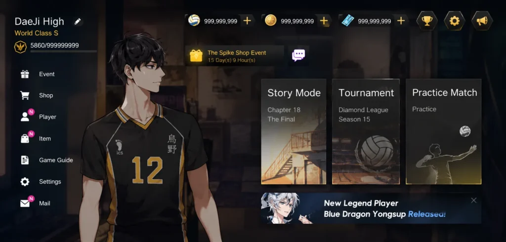 The Spike Mod APK Unlimited Money